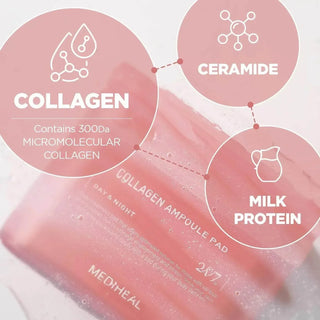 Mediheal Collagen Ampoule Pad 100ea - Koreabe