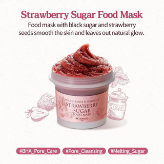 Skinfood Cleanse Exfoliate Strawberry Sugar 120g - Koreabe
