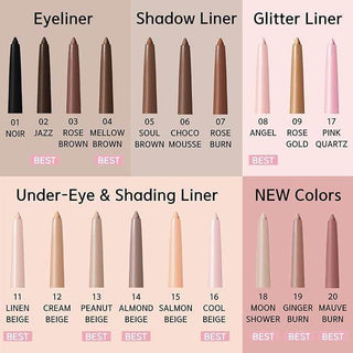 BBIA - Last Auto Gel Eyeliner 20 Colors - Koreabe