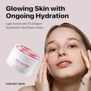 Nature Republic - Shea Butter Ultra Steam Cream 100ml - Koreabe