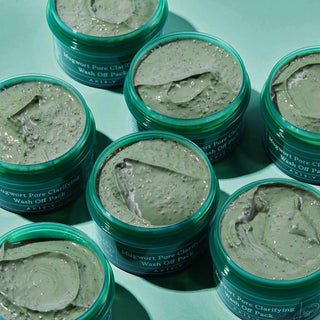 Axis-Y Mugwort Pore Clarifying Wash Off Pack 100ml - Koreabe