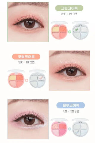 Colorgram - Tintin Dory Eyeshadow Palette - 6 Colors - Koreabe