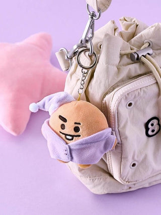 BT21 - SHOOKY New Basic Pijama Fluffly Keyring - Koreabe