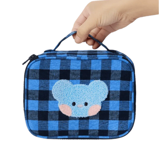 BT21 - KOYA Minini Basic Check Pouch - Koreabe