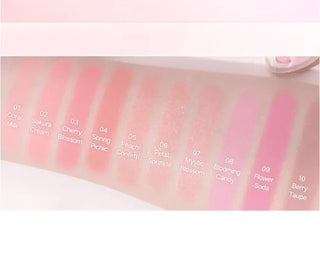 Dasique - Pink Blossom Blooming Single Shadow - 10 Colors - Koreabe