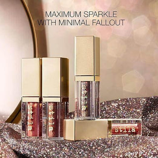 Stila - Glitter & Glow Liquid Eye Shadow Mini Tip - 6 Colors - Koreabe