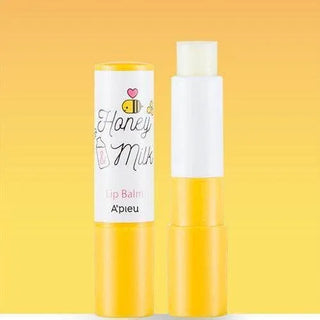Apieu Honey Milk Lip Balm 3.3g - Koreabe