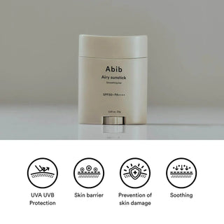 Abib Airy Sunstick Smoothing Bar 23g - Koreabe