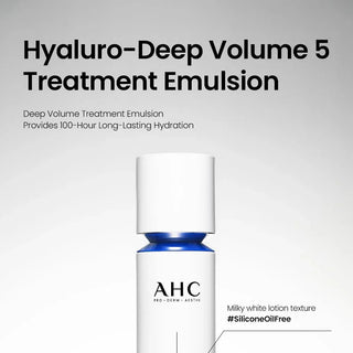 AHC - Hyaluro Deep Volume 5 Treatment Emulsion 100ml - Koreabe