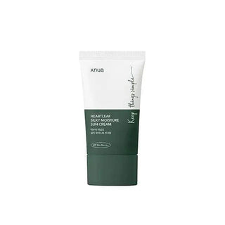 Anua Heartleaf Silky Moisture Suncream (SPF 50+ PA++++) 50ml - Koreabe