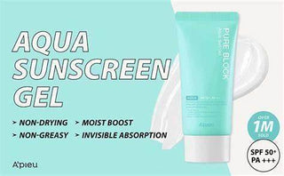 Apieu Pure Block Aqua Sun Gel 50 ml - Koreabe