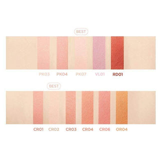 Apieu Pastel Blusher 4.3g - 3 Colors - Koreabe