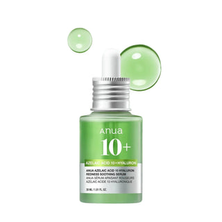 Anua - Azelaic Acid 10 Hyaluron Redness Soothing Serum 30ml - Koreabe