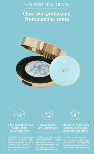 VT Essense Sun Pact Cushion SPF 50+ PA+++ - Koreabe