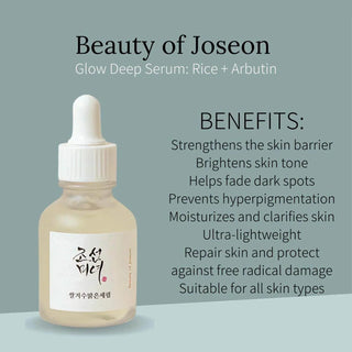 Beauty of Joseon Glow Deep Serum : Rice + Alpha Arbutin 30ml - Koreabe