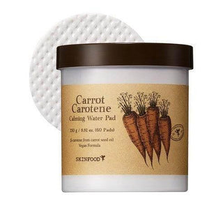 Skinfood Carrot Carotene Calming Water Pad 60ea - Koreabe