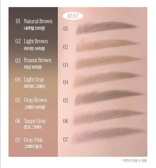 Clio - Kill Brow Auto Hard Brow Pencil - Koreabe