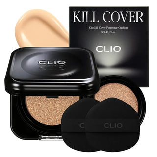 Clio - Тональный кушон Kill Cover Founwear, набор 15 г