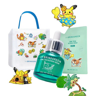Bring Green - Zinc Teca Trouble Serum 25мл + 25мл (Версия «Покемон»)