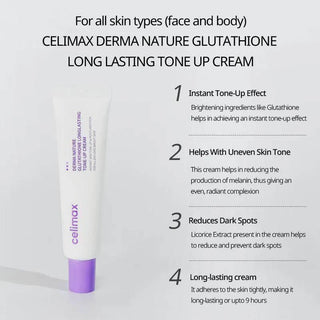 Celimax - Glutathione Long Lasting Toneup Cream 35ml - Koreabe