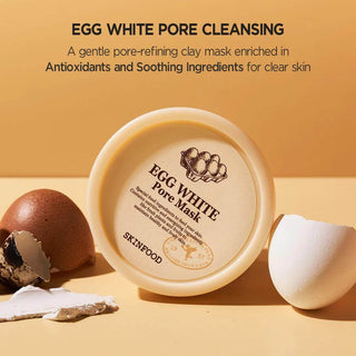 Skinfood Eggwhite Pore Mask 120ml - Koreabe