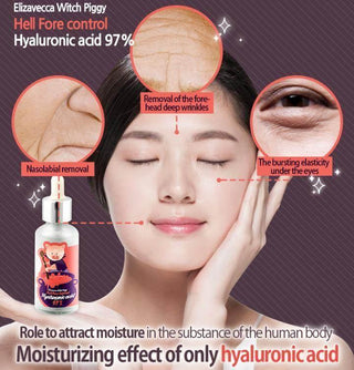 Elizavecca - Hell Pore Control Hyaluronic Acid 97% Serum 50ml - Koreabe