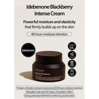 Mary&May Idebenone Blackberry Intense Cream 70g - Koreabe