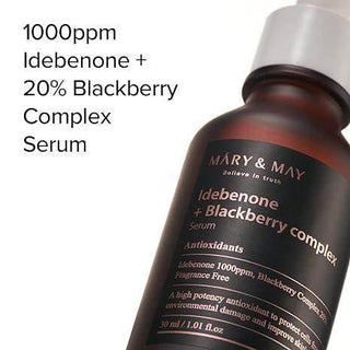 Mary&May Idebenone + Blackberry Complex Serum 30ml - Koreabe