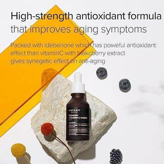 Mary&May Idebenone + Blackberry Complex Serum 30ml - Koreabe