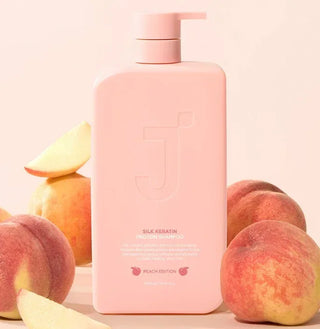 Jsoop - Silk Keratin Protein Hair Pack Treatment Peach Edition 1000ml - Koreabe