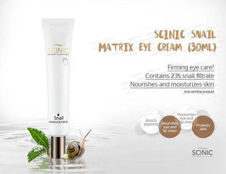 Scinic Snail Matrix Eye Cream 30ml - Koreabe