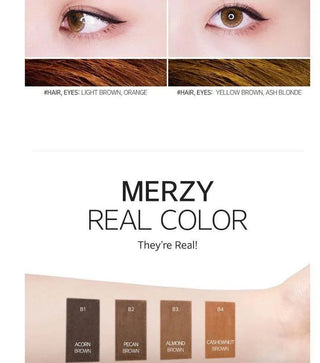 Merzy - The First Brow Pencil - 4 Colors - Koreabe