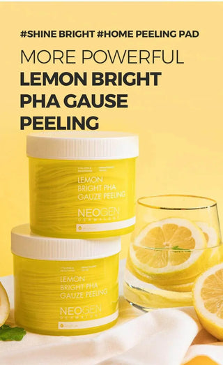 Neogen Lemon Bright PHA Gauze Peeling 30ea - Koreabe