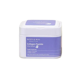 Mary&May Collagen Peptide Vital Mask (30ea) - Koreabe