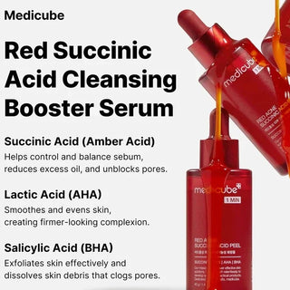 Medicube - Пилинг с янтарной кислотой для проблемной кожи Red Acne, 40 г