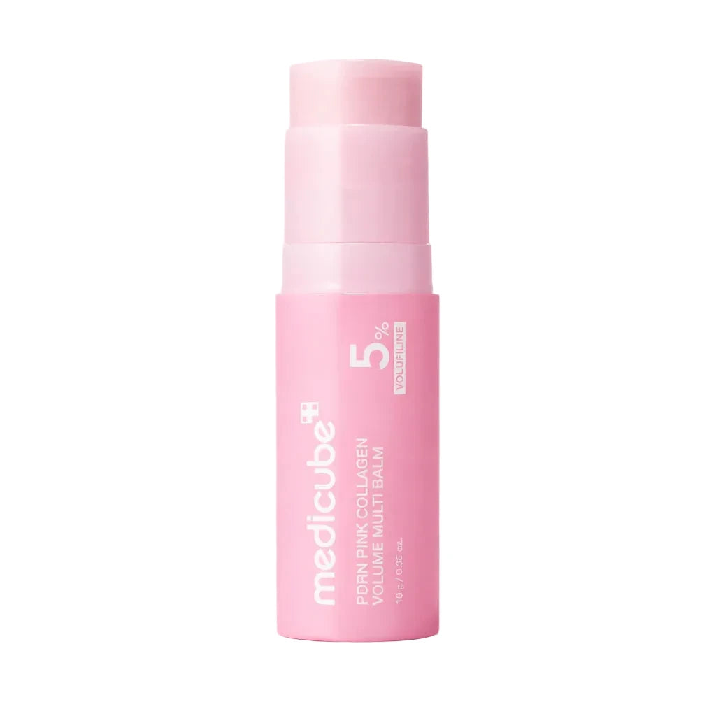 Medicube PDRN Pink Collagen Volume Multi Balm on a white background.