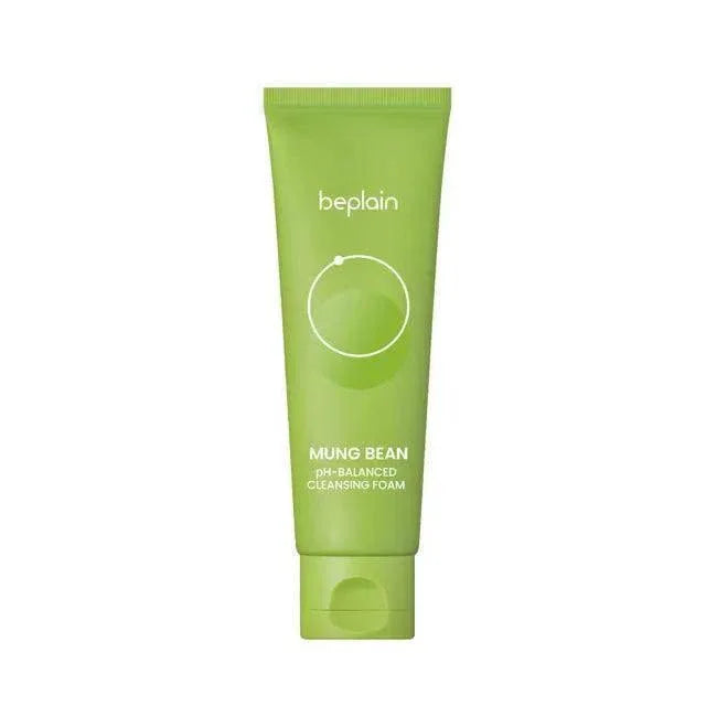 beplain - Mung Bean PH Balanced Cleansing Foam 80ml - Koreabe