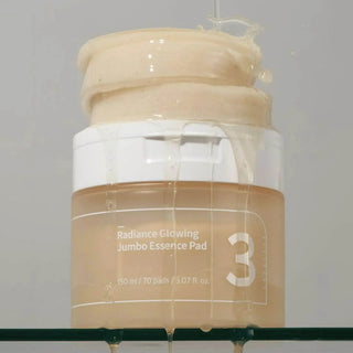 numbuzin - No.3 Radiance Glowing Jumbo Essence Pad [150ml/70pads] - Koreabe