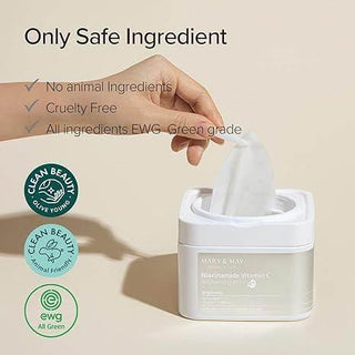 Mary&May Niacinamide Vitamin C Brightening Mask (30ea) - Koreabe