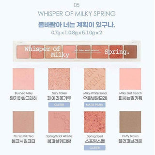 Peripera All Take Mood Palette - 7 Colors - Koreabe