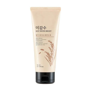 The Face Shop Rice Water Bright Rice Brain Facial Foaming Cleanser 150ml - Koreabe