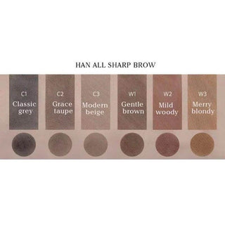 Romand Han All Flat Brown Line Eye - 6 Colors - Koreabe