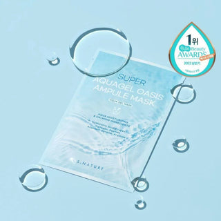 S.Nature Super Aqua Gel Oasis Ampule Mask 30ml 5 units - Koreabe