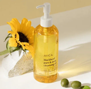 AVCA - Blackhead Pure & Deep Cleansing Oil 300ml - Koreabe