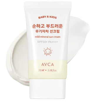 AVCA- Mild Mineral Sunscreen (SPF50+ PA++++) 35ml - Koreabe