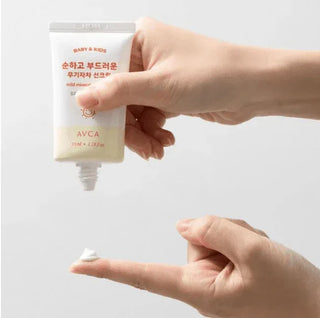 AVCA- Mild Mineral Sunscreen (SPF50+ PA++++) 35ml - Koreabe