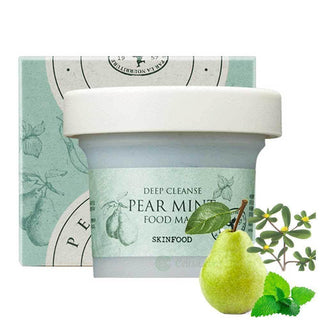 Skinfood Deep Cleanse Pear Mint Food Mask 120g - Koreabe