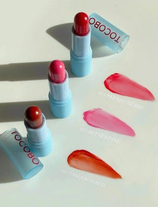 TOCOBO - Glass Tinted Lip Balm - 3 Colors - Koreabe