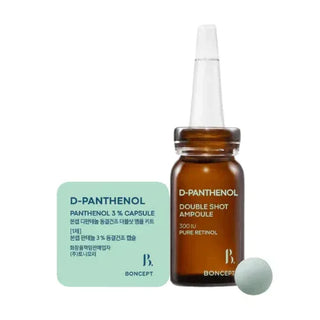 Boncept - D-Panthenol Freeze-Dried Double Shot Ampoule Kit - Koreabe