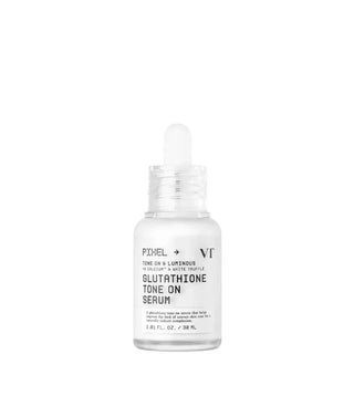 VT Glutathione Tone On Serum bottle on a white background